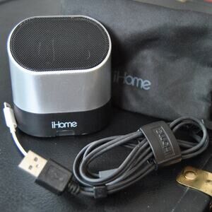 iHome Mini 3x3 Portable Speaker with Carrying Case